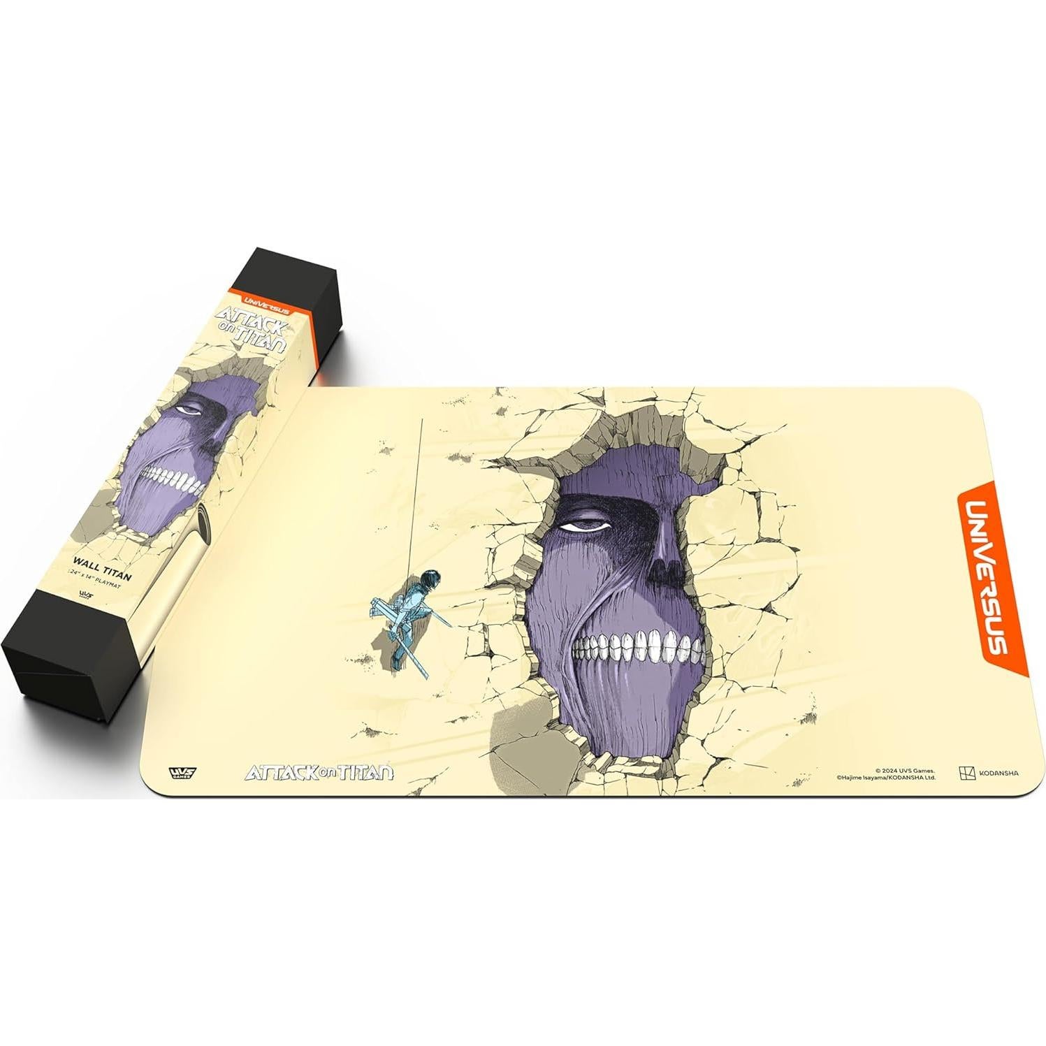 Tapete de Neopreno Universus Ataque de los Titanes 60x35 cm