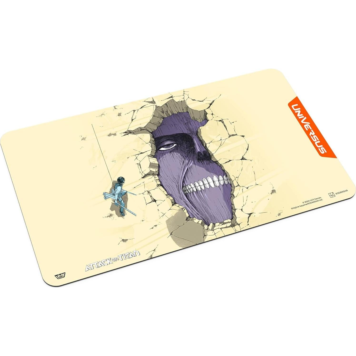 Tapete de Neopreno Universus Ataque de los Titanes 60x35 cm