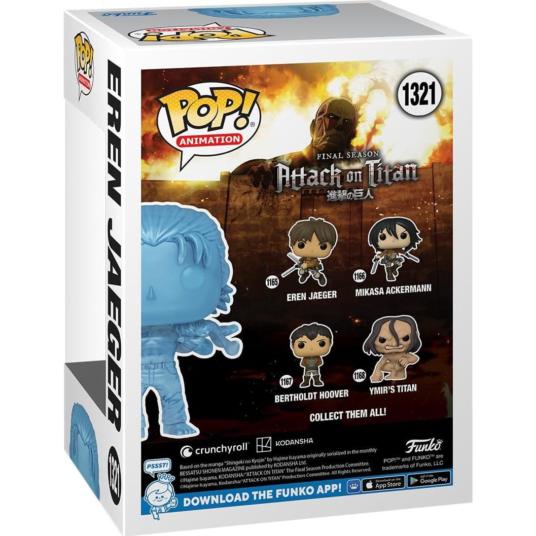 Camiseta Funko Pop! Ataque de los Titanes Eren - XS