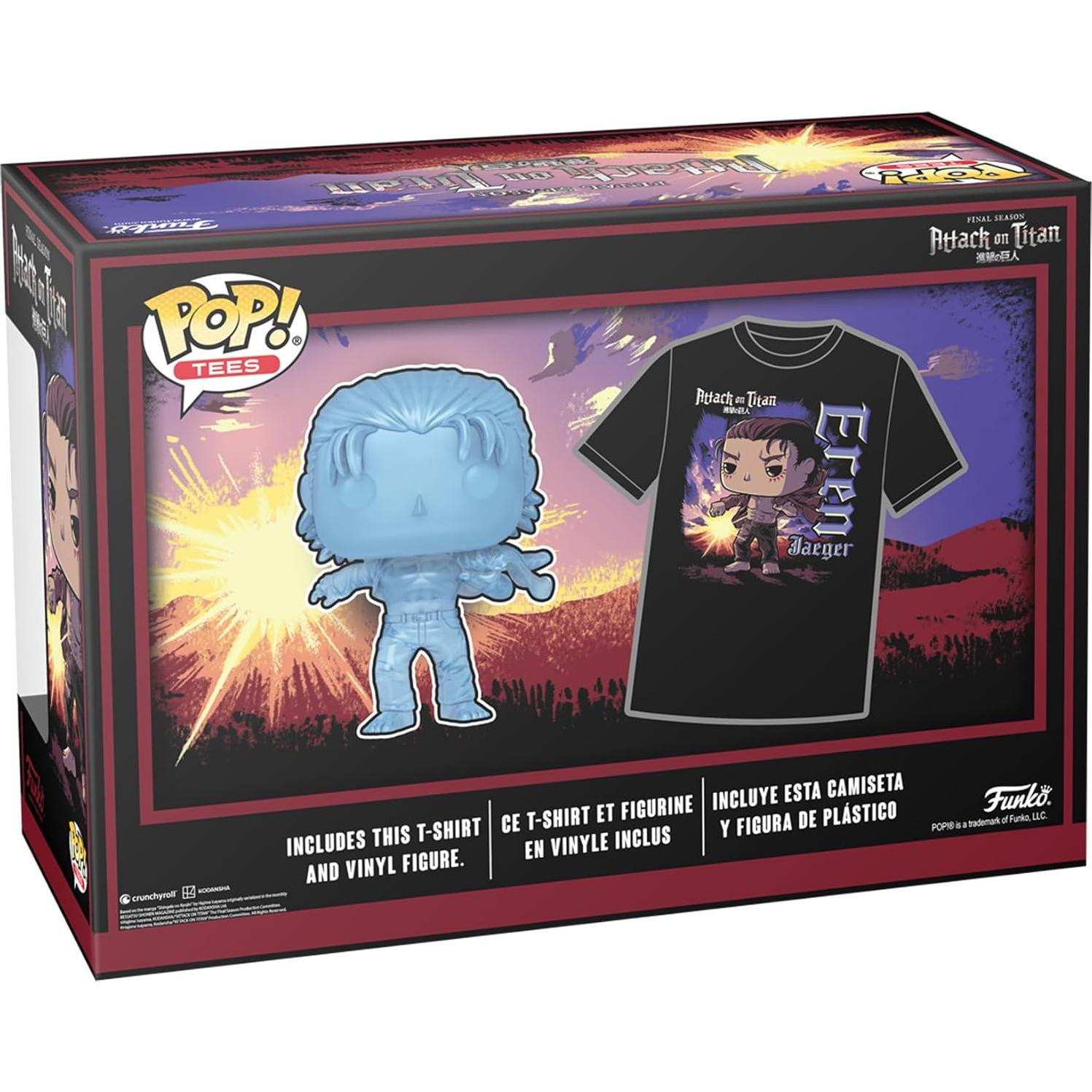 Camiseta Funko Pop! Ataque de los Titanes Eren - XS