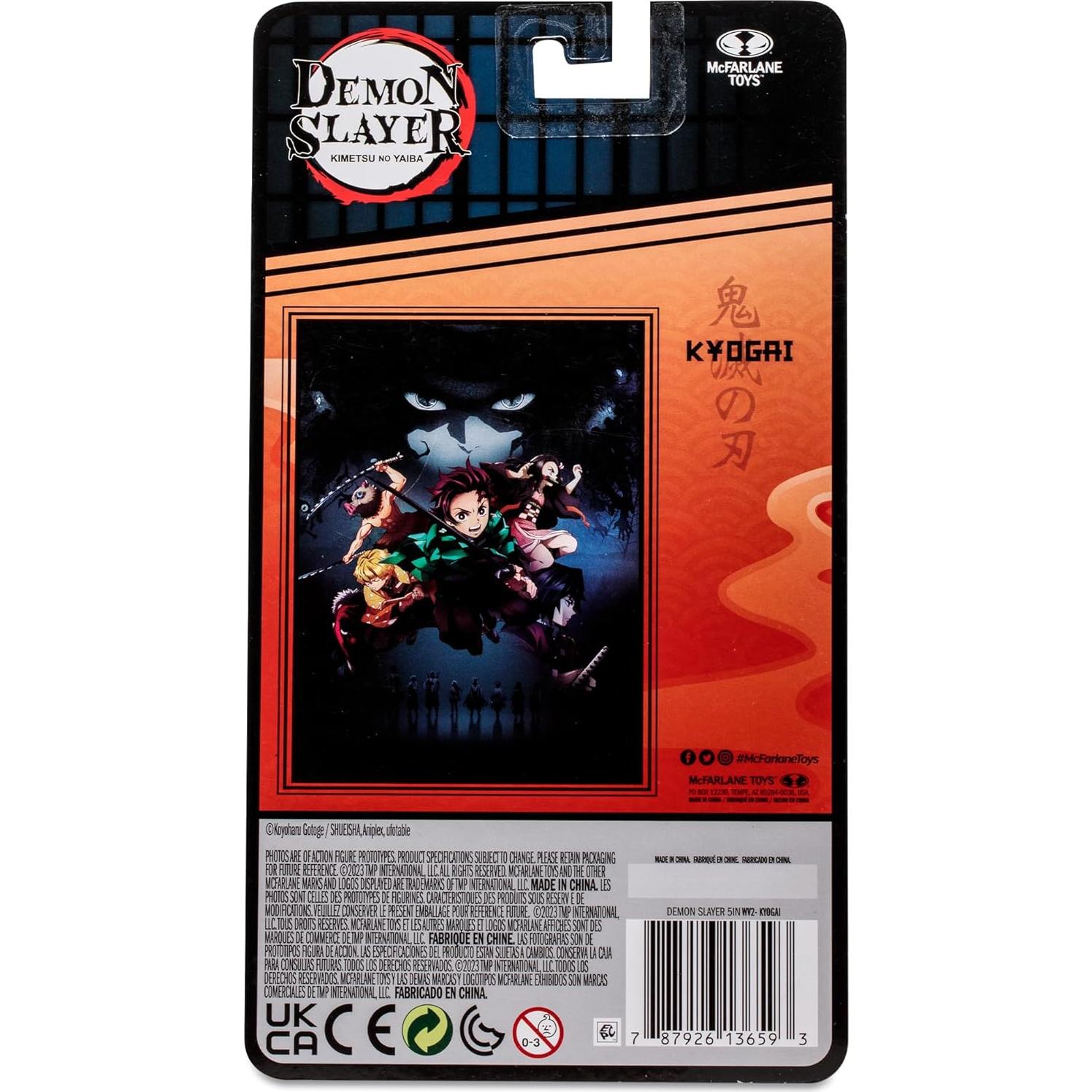 Figura de acción McFarlane Toys Kyogai 12.7 cm Demon Slayer