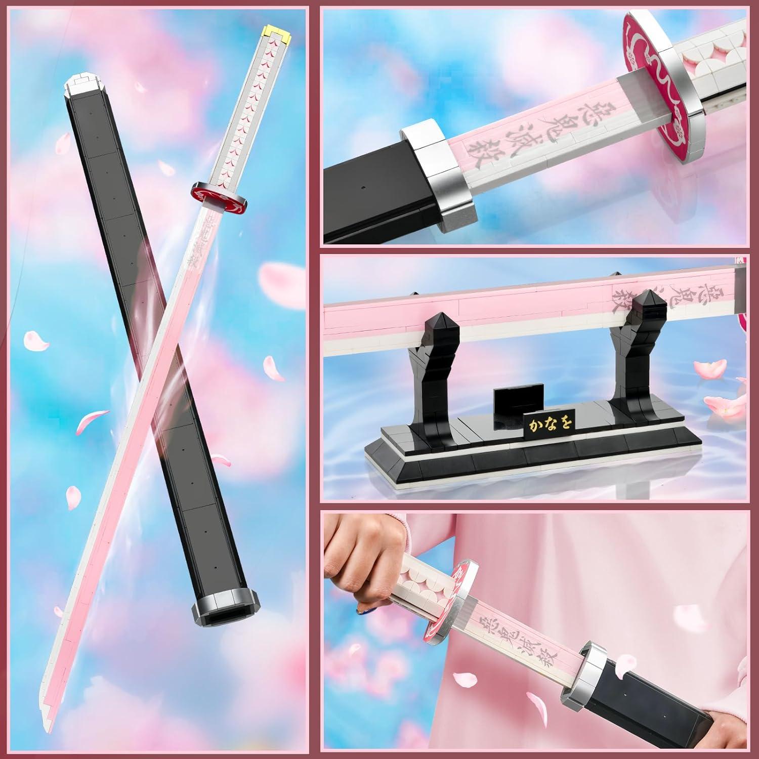 Conjunto de Construcción Espada Demon Slayer SATHIBI 706 Piezas