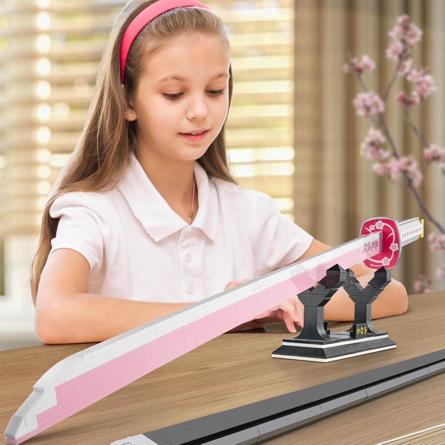 Conjunto de Construcción Espada Demon Slayer SATHIBI 706 Piezas