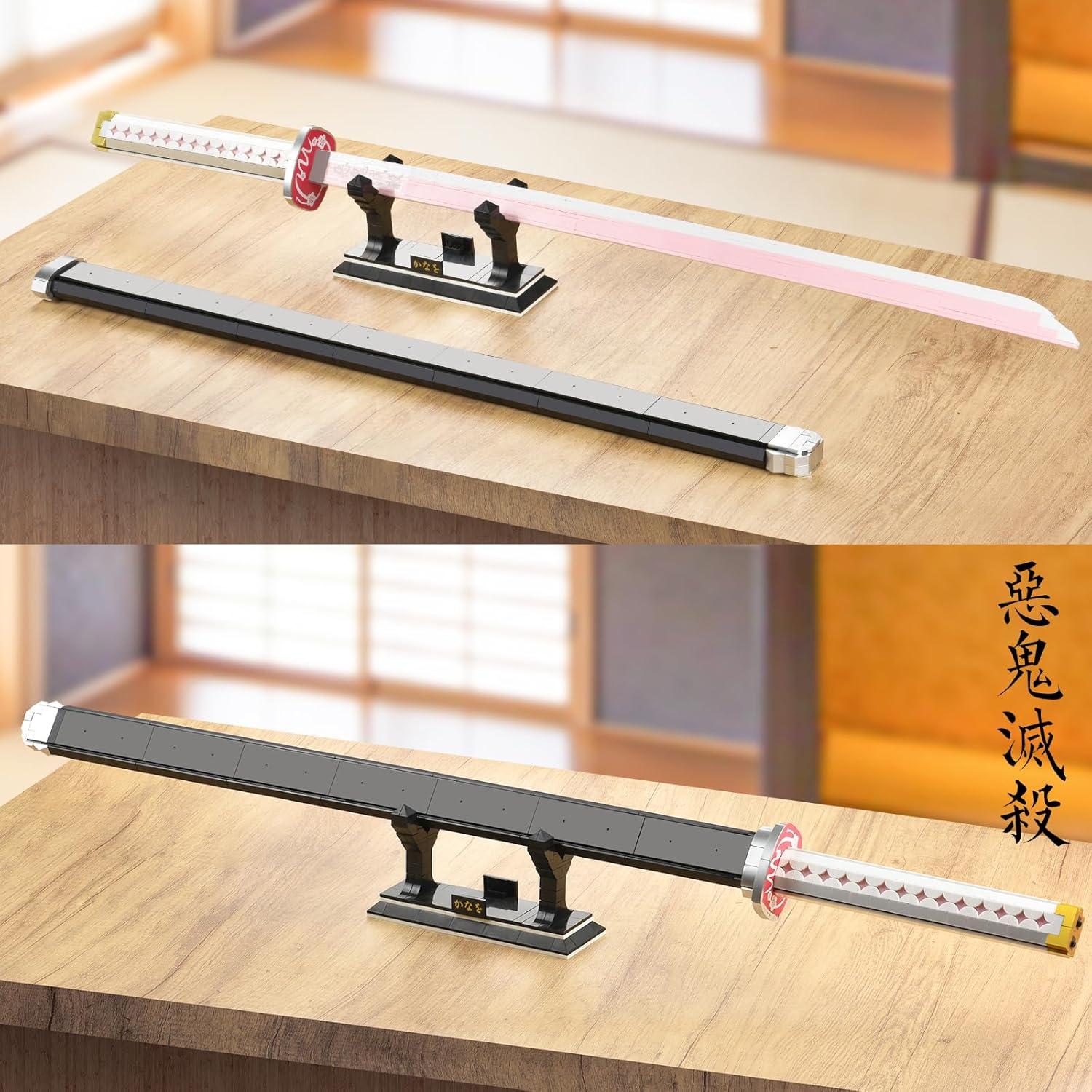 Conjunto de Construcción Espada Demon Slayer SATHIBI 706 Piezas