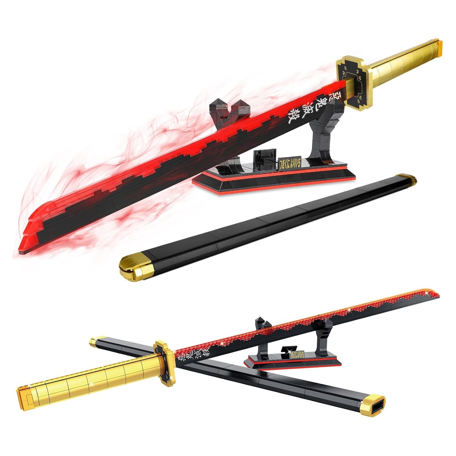 Set de Construcción Espada Tsugikuni Yoriichi TOY PLAYER 606 Piezas