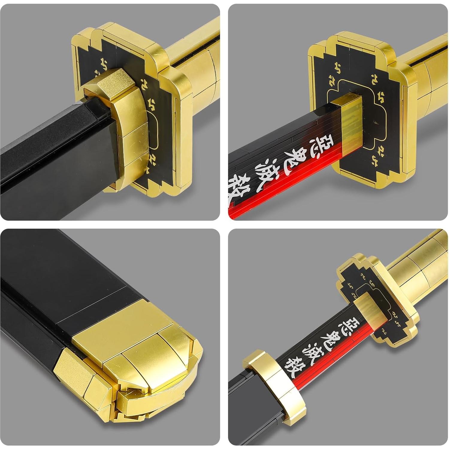 Set de Construcción Espada Tsugikuni Yoriichi TOY PLAYER 606 Piezas