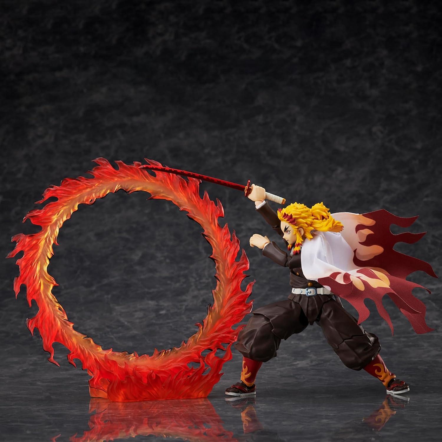 Figma Kyojuro Rengoku Max Factory Demon Slayer 22.4cm