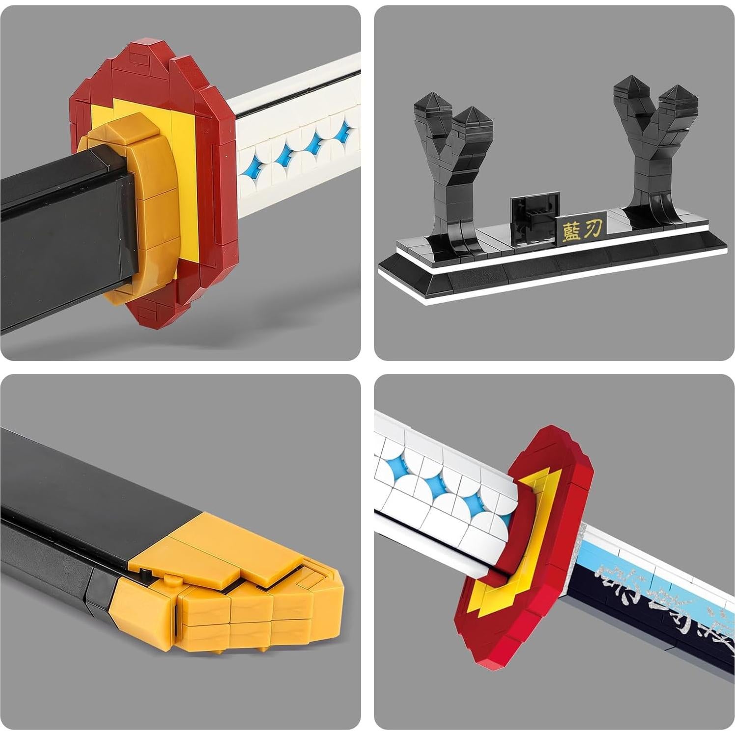 Juego de Construcción Espada Tomioka Giyuu Demon Slayer 710 Piezas