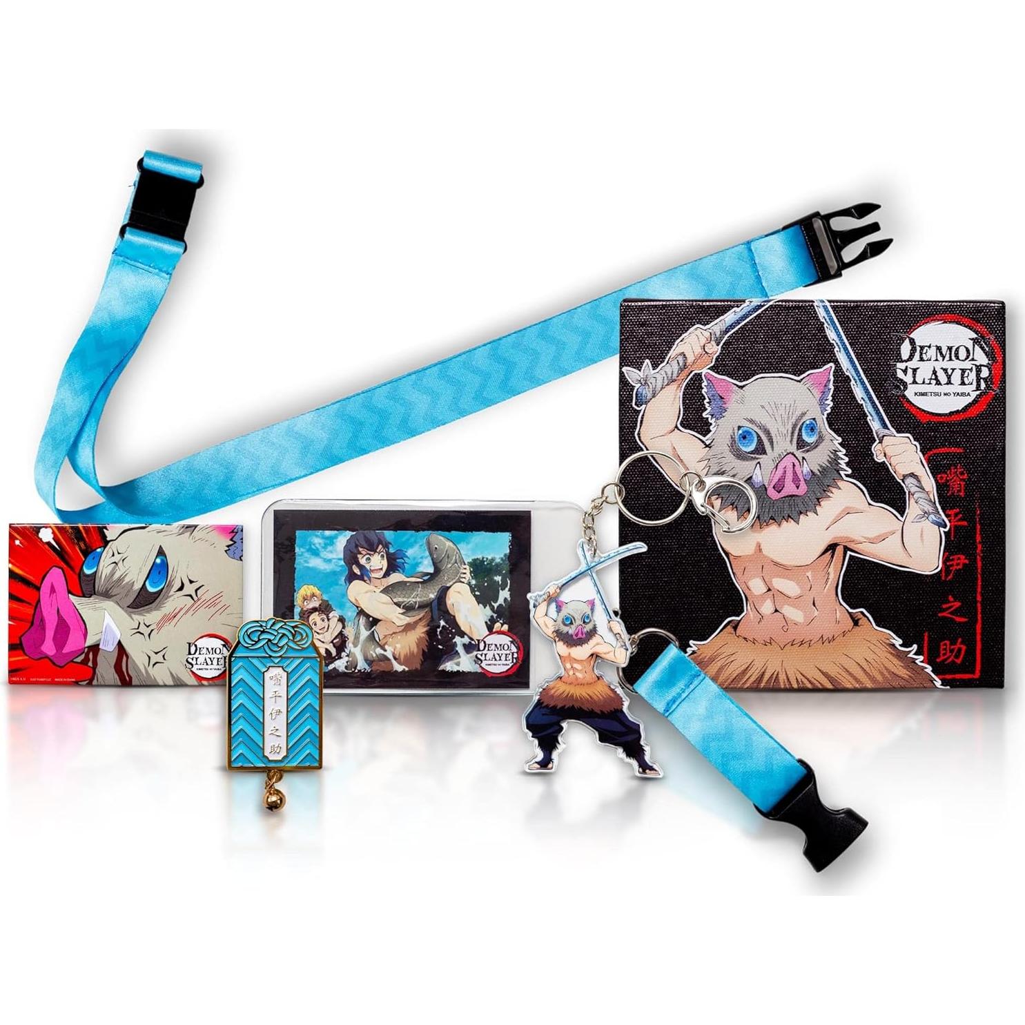 Caja Misteriosa Demon Slayer Just Funky Inosuke 5 Coleccionables