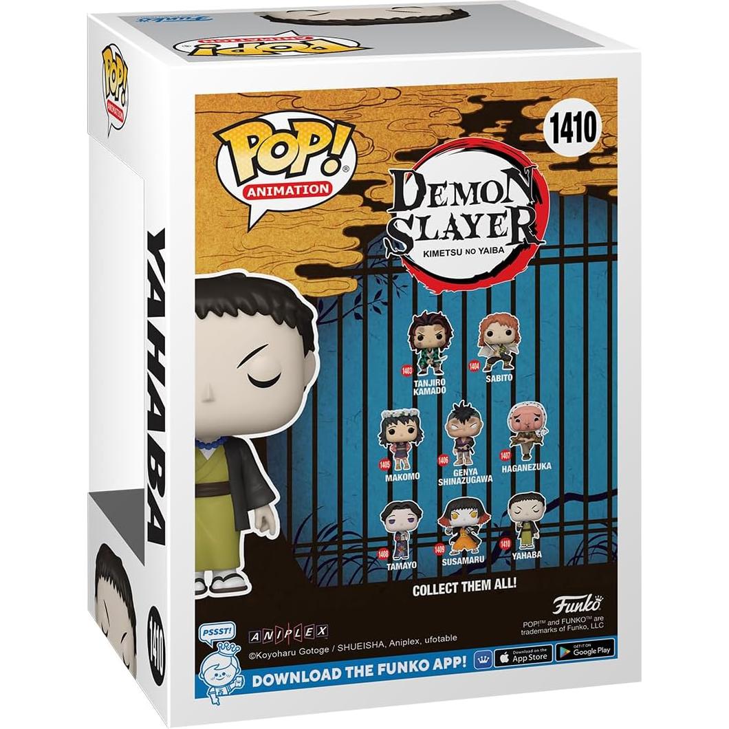Figura de Vinilo Funko Pop! Demon Slayer Yahaba Brilla en la Oscuridad