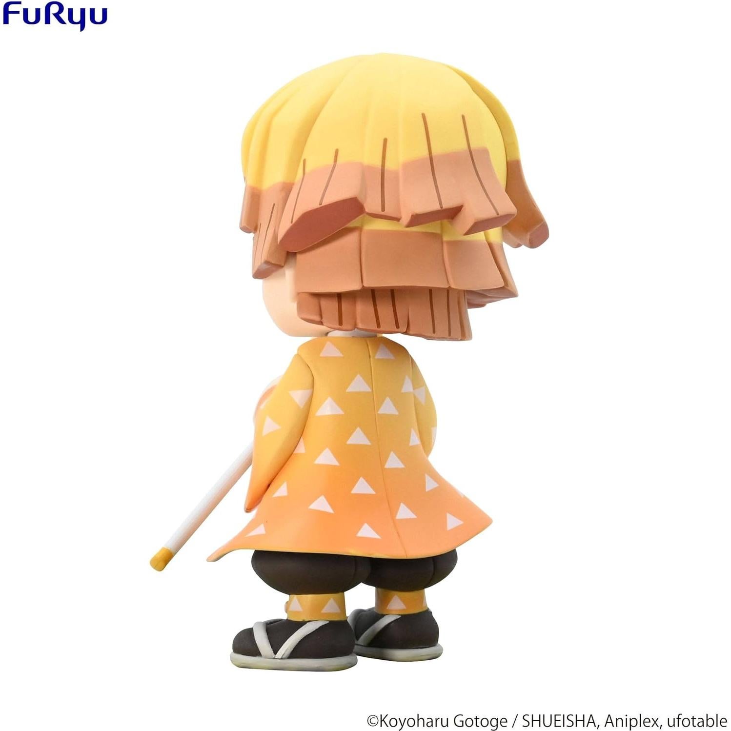 Estatua PVC Agatsuma Zenitsu 13 cm Furyu Demon Slayer