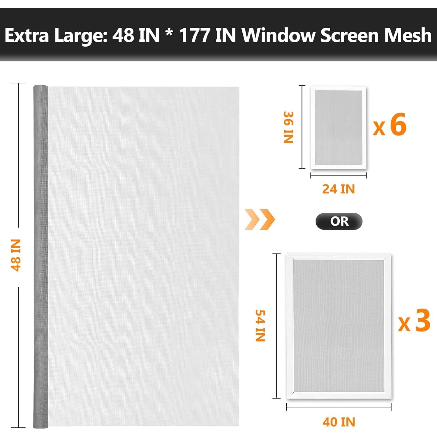 Kit de Reparación de Pantalla Secopad 121,92x449,58cm Gris