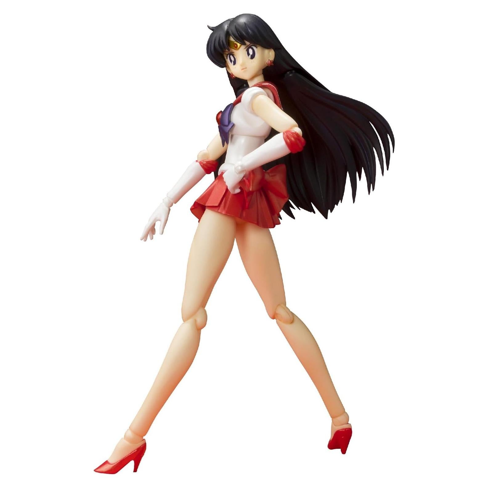 Figura S.H. Figuarts Sailor Mars Bandai 14 cm con Accesorios
