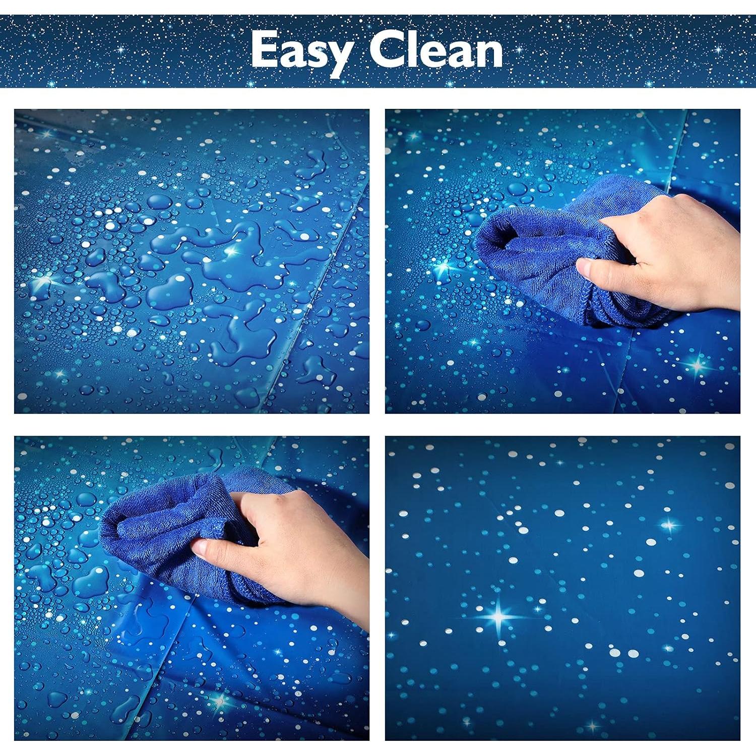 Mantel Espacial Tatuo 137x274 cm 3 Piezas Plástico Galaxia