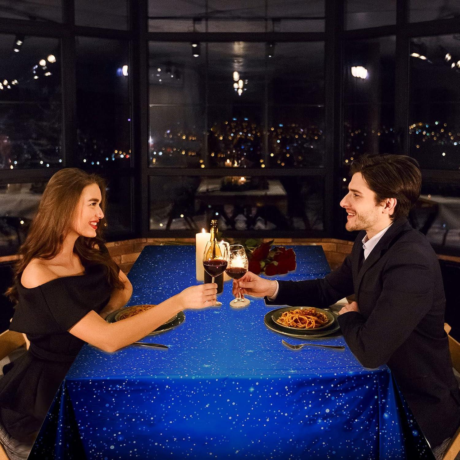 Mantel Espacial Tatuo 137x274 cm 3 Piezas Plástico Galaxia