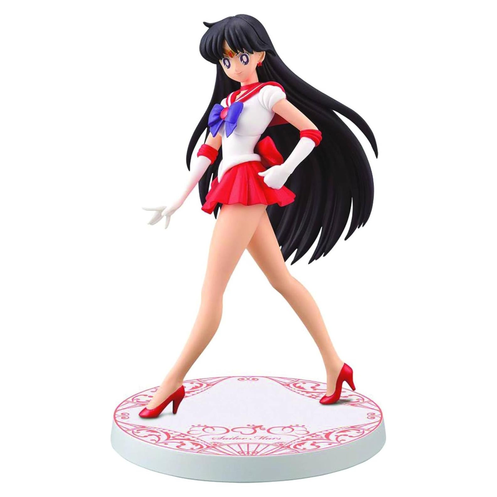 Figura Sailor Mars 16 cm Banpresto Girls Memory 20 Aniversario