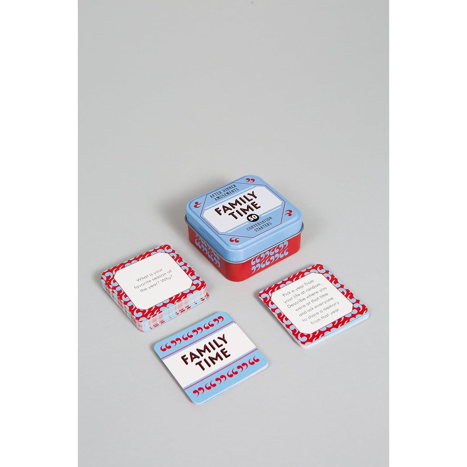 Juego de Cartas de Conversación Familiar - 50 Preguntas