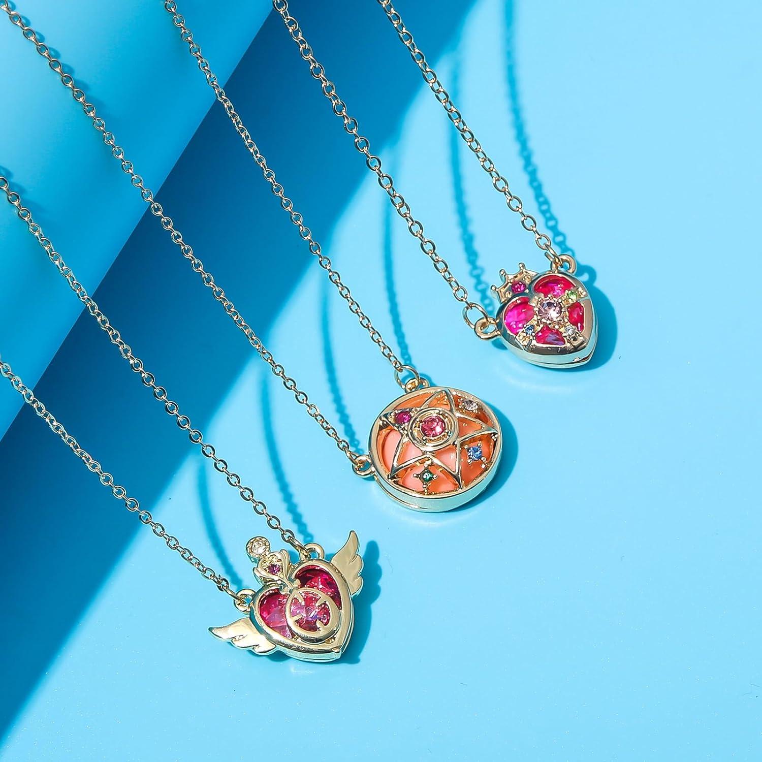 Collar de Estrella Guardiana Anime POYAMUSE para Mujeres 40 cm