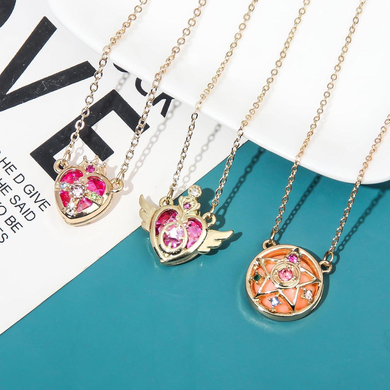 Collar de Estrella Guardiana Anime POYAMUSE para Mujeres 40 cm