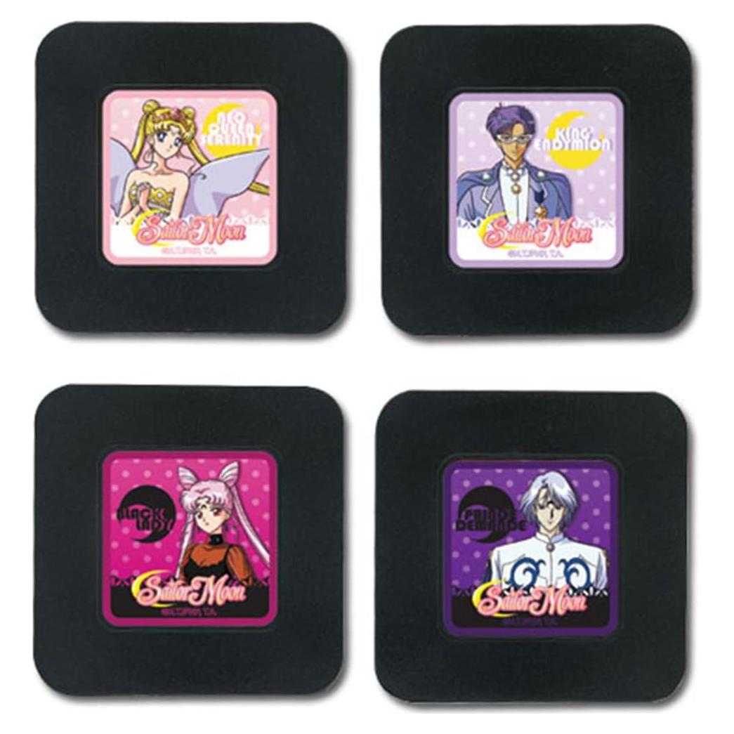 Juego de Posavasos Redondos Sailor Moon R Set 2