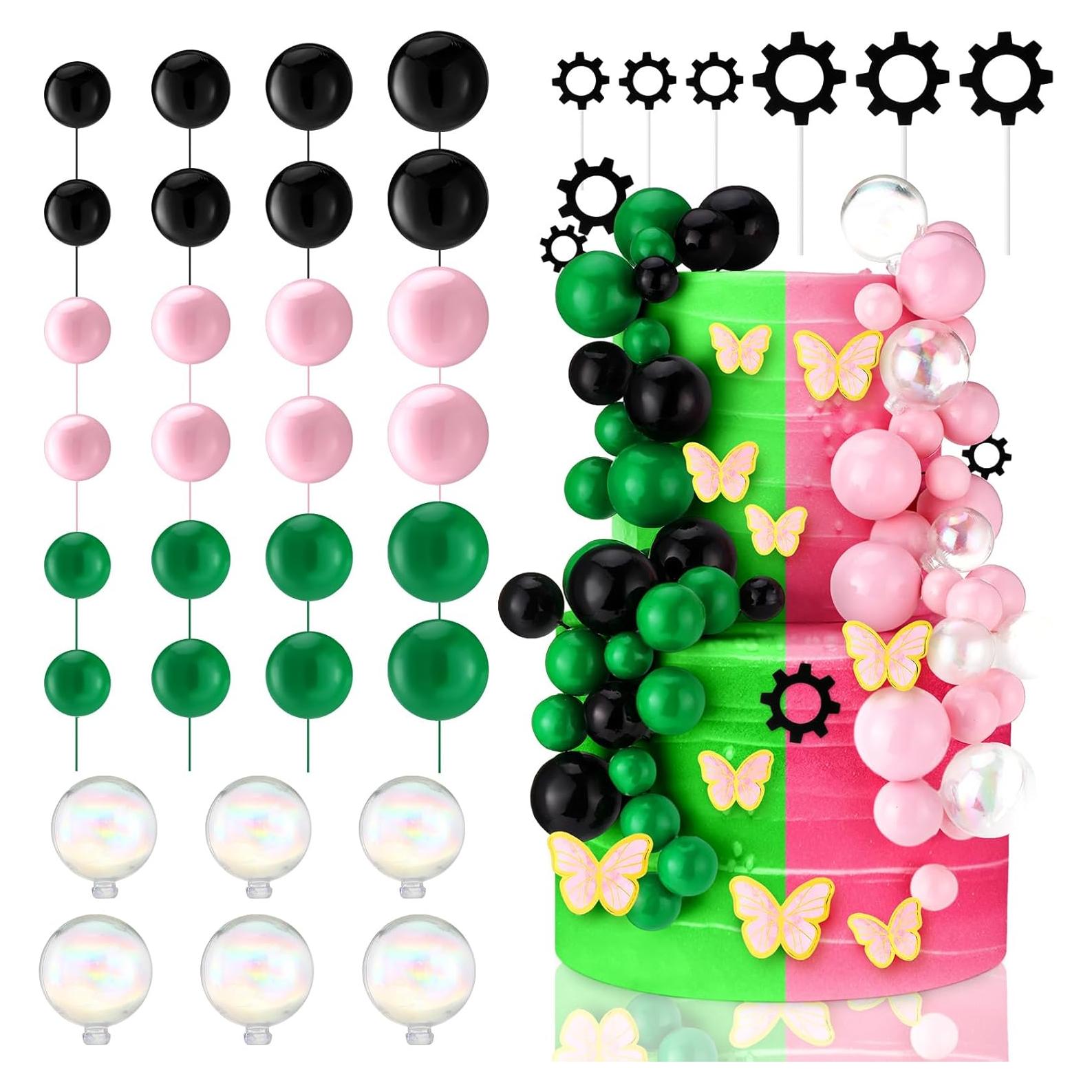 Adornos de Pastel de Bruja Leinuosen 83 Piezas Fiesta Cumpleaños