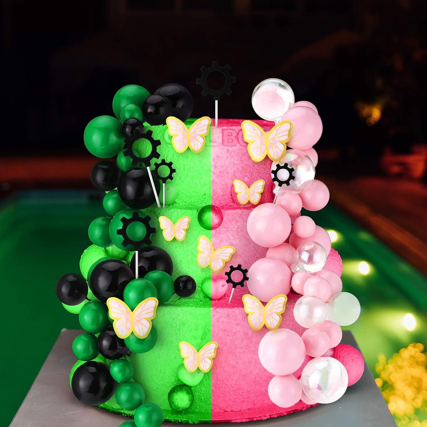 Adornos de Pastel de Bruja Leinuosen 83 Piezas Fiesta Cumpleaños