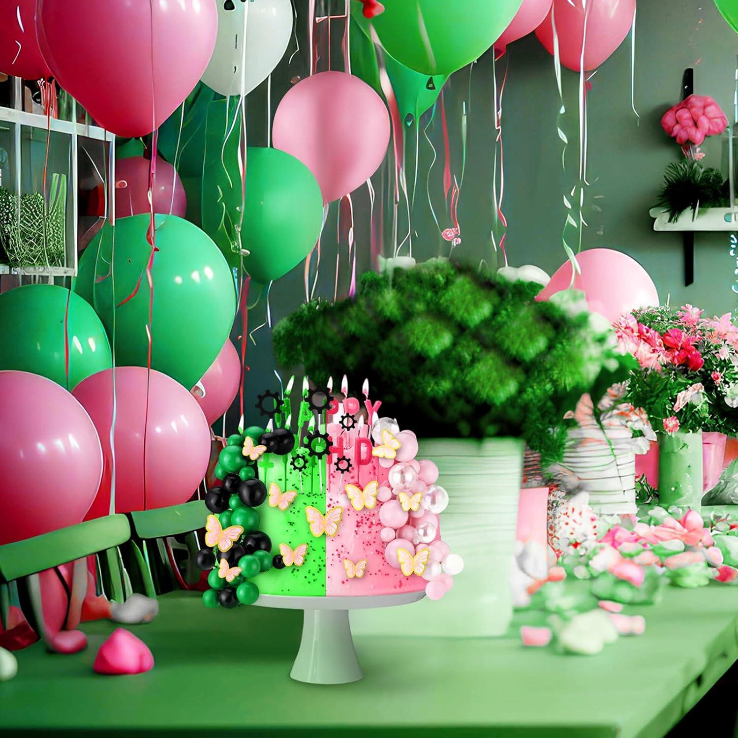 Adornos de Pastel de Bruja Leinuosen 83 Piezas Fiesta Cumpleaños