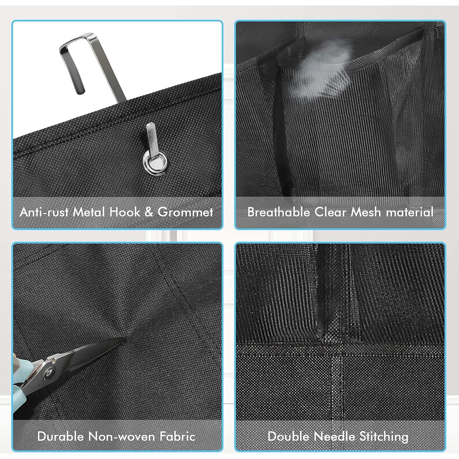 Organizador de zapatos Felibeaco 2 paquetes 48 bolsillos malla