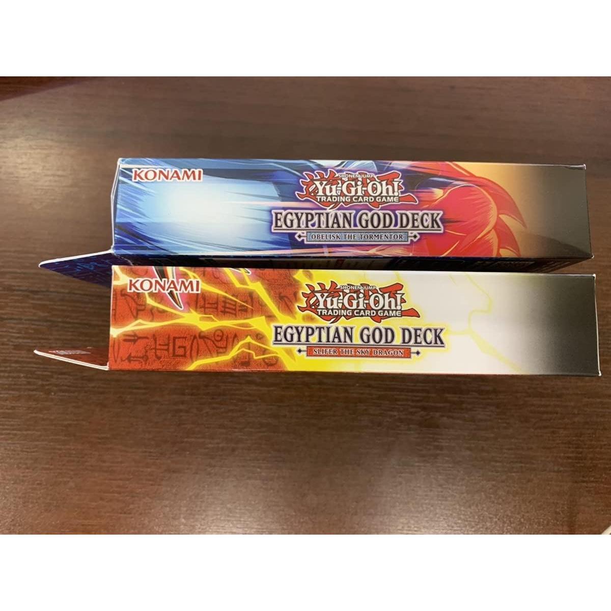 Baraja de Cartas Yu-Gi-Oh! Dios Egipcio Obelisco 40 cartas