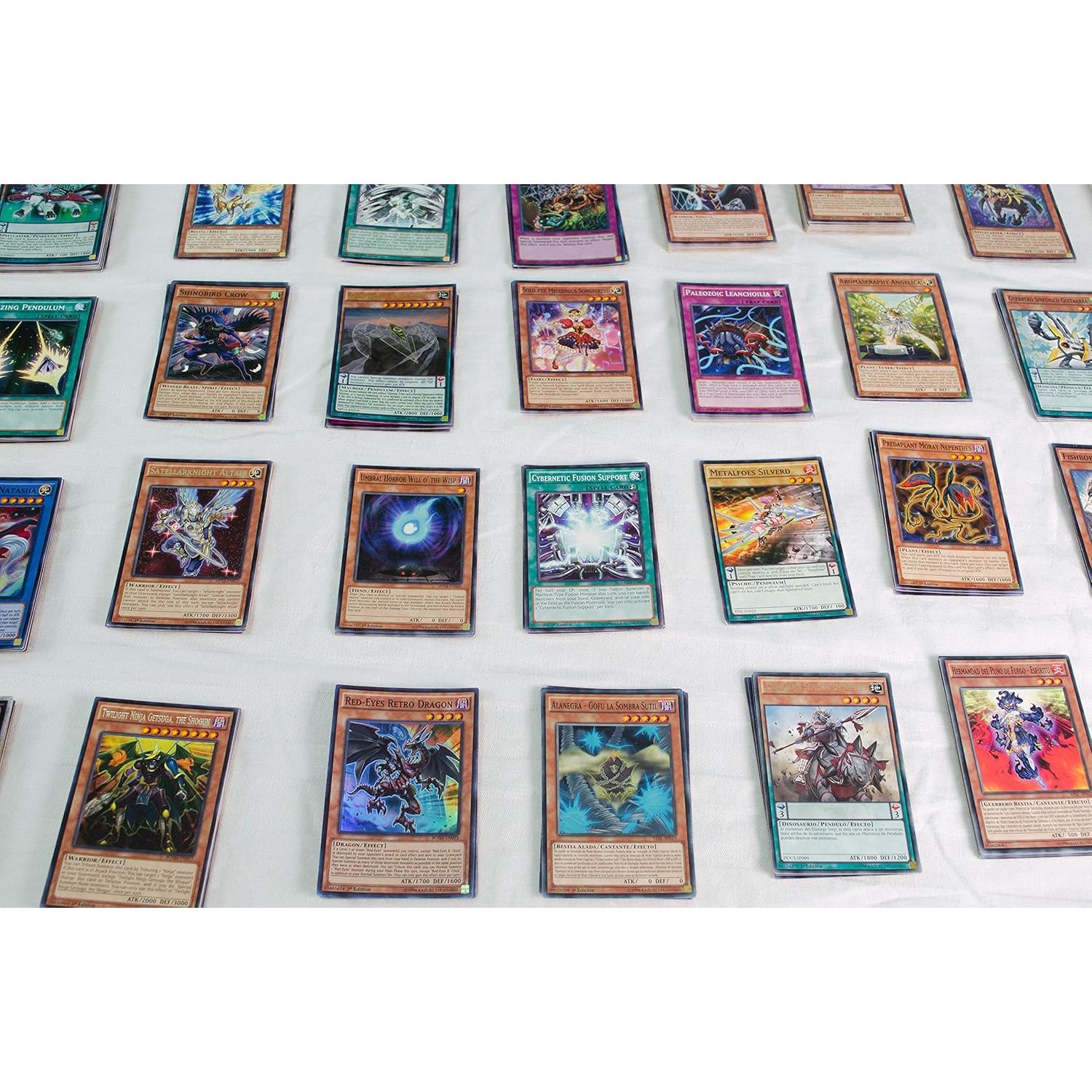 Lote de 200 Cartas YuGiOh! Condición Mint - Envío Rápido