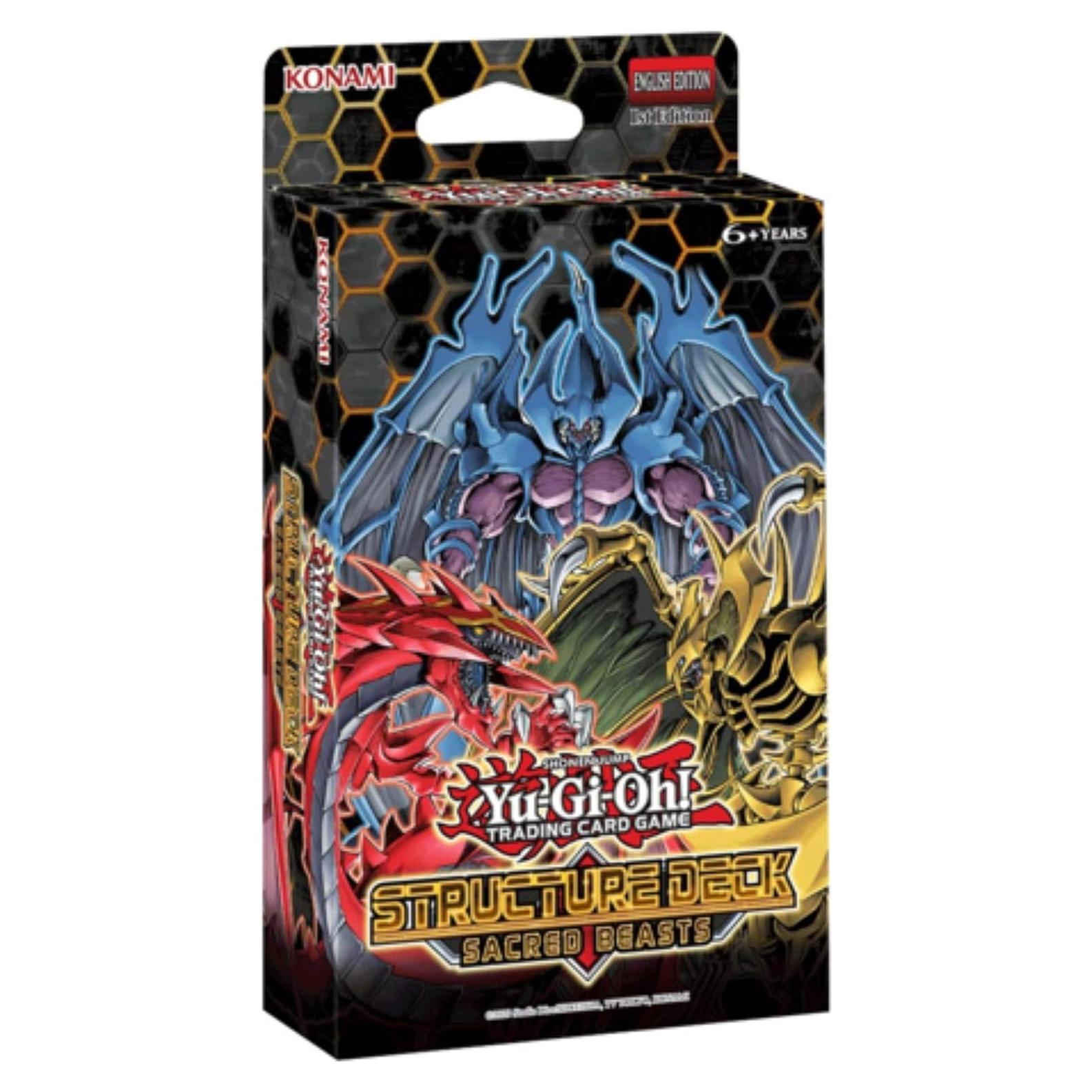 Mazo de Cartas Yu-Gi-Oh! Estructura Bestias Sagradas 2020