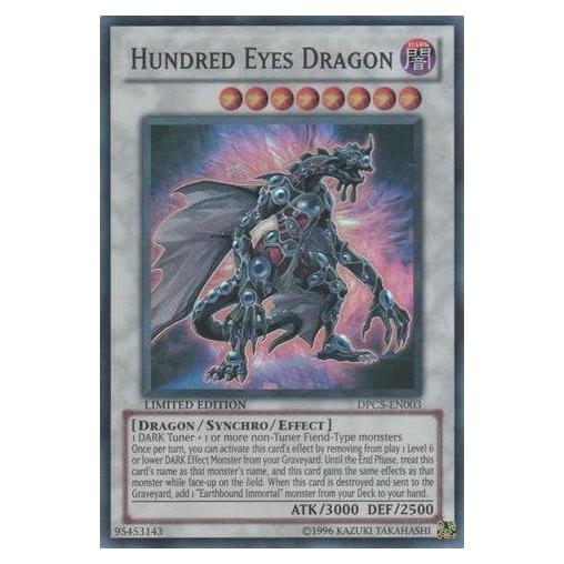 Yu-Gi-Oh! - Hundred Eyes Dragon (DPC5-EN003) - 2011 Duelist Pack Tin - Limited Edition - Super Rare