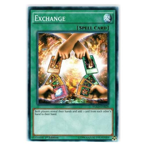YU-GI-OH! - Exchange (YGLD-ENB28) - Yugi's Legendary Decks - 1st Edition - Common