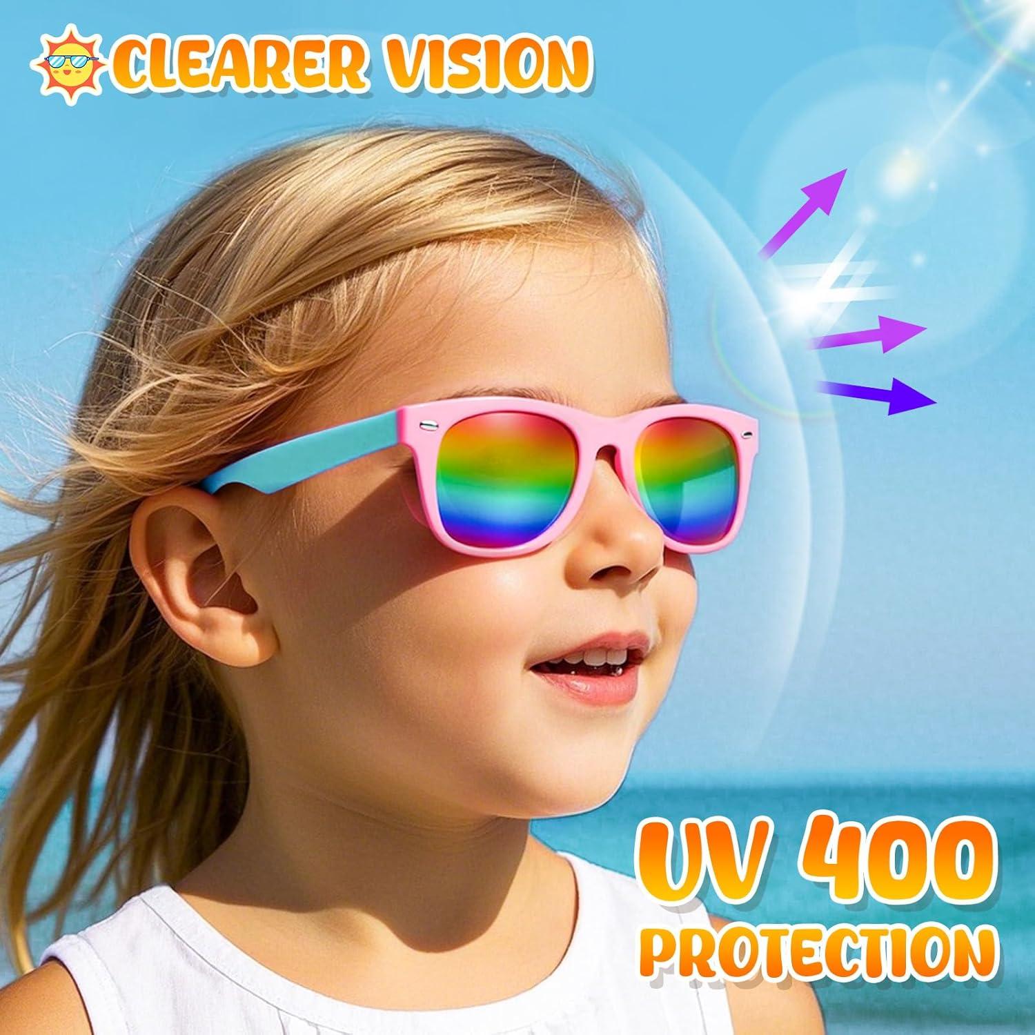 Gafas de Sol para Niños LOVESTOWN UV400 Multicolor 24 Paquetes