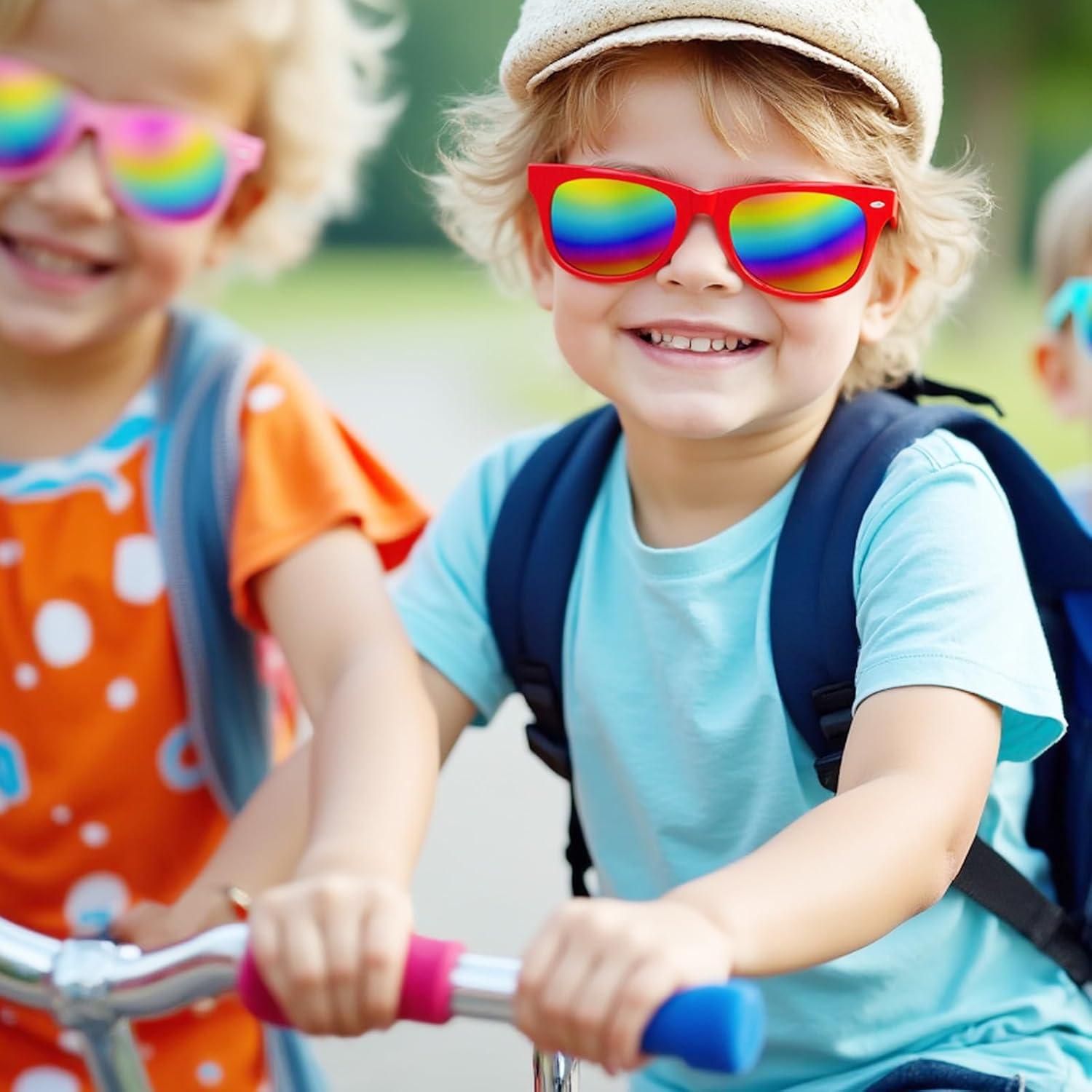 Gafas de Sol para Niños LOVESTOWN UV400 Multicolor 24 Paquetes