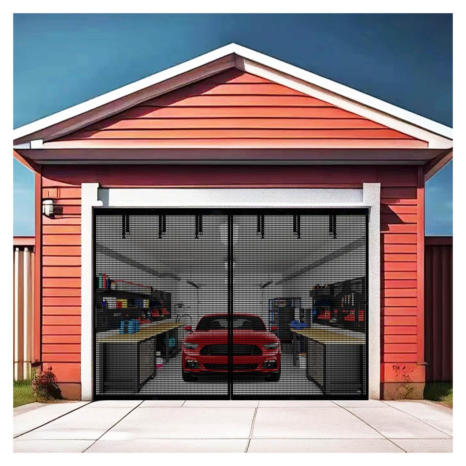 Pantalla de Garaje Magnética YoFuZiHu 3,14x2,18m Negra