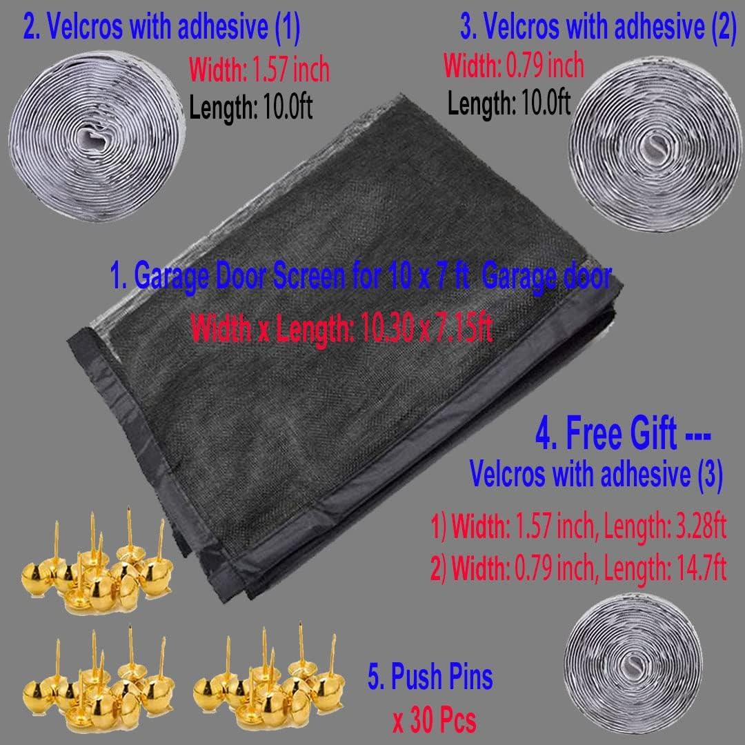 Pantalla de Garaje Magnética YoFuZiHu 3,14x2,18m Negra