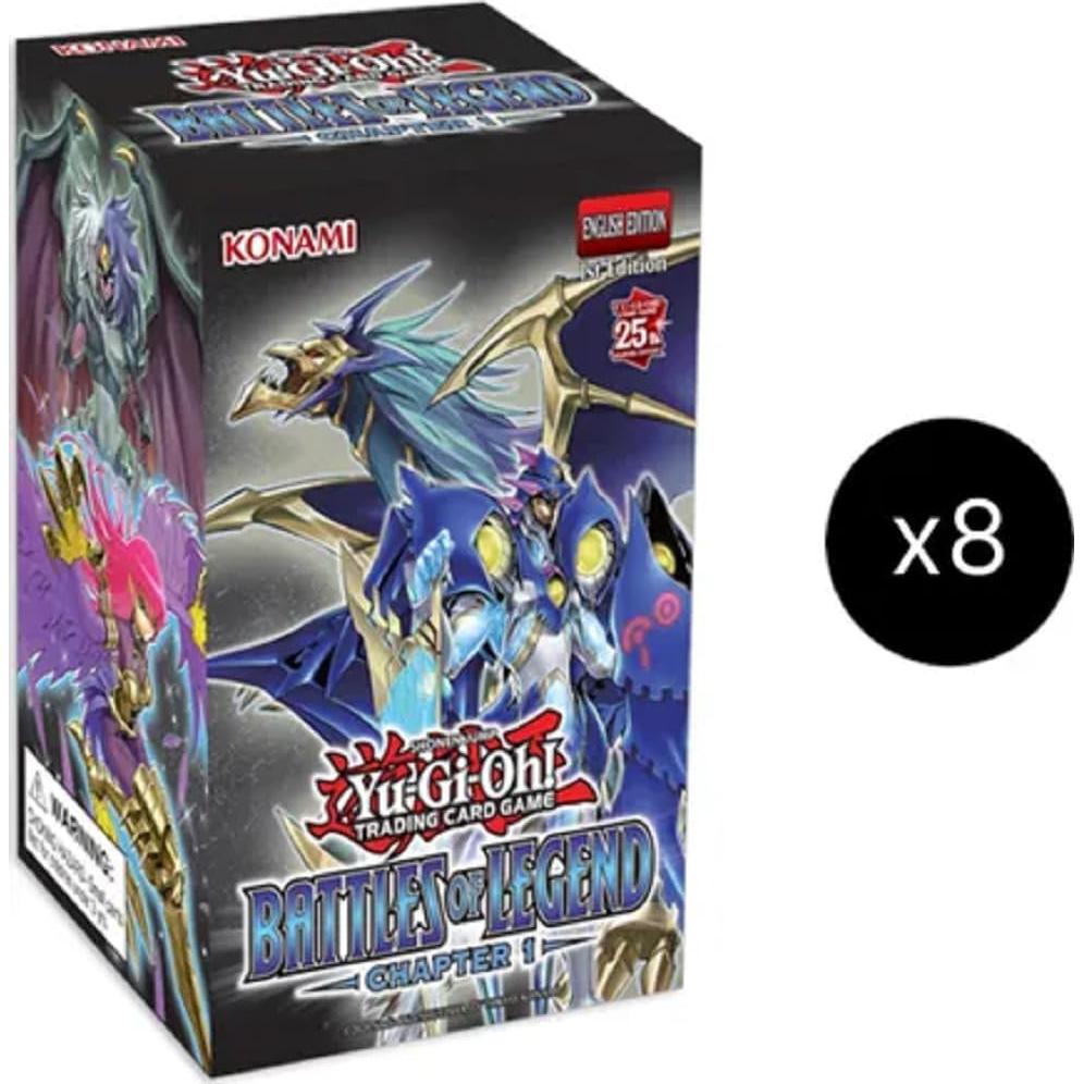 Yu-Gi-Oh! CCG Batallas de Leyenda Capítulo 1 Exhibición 8 Cajas