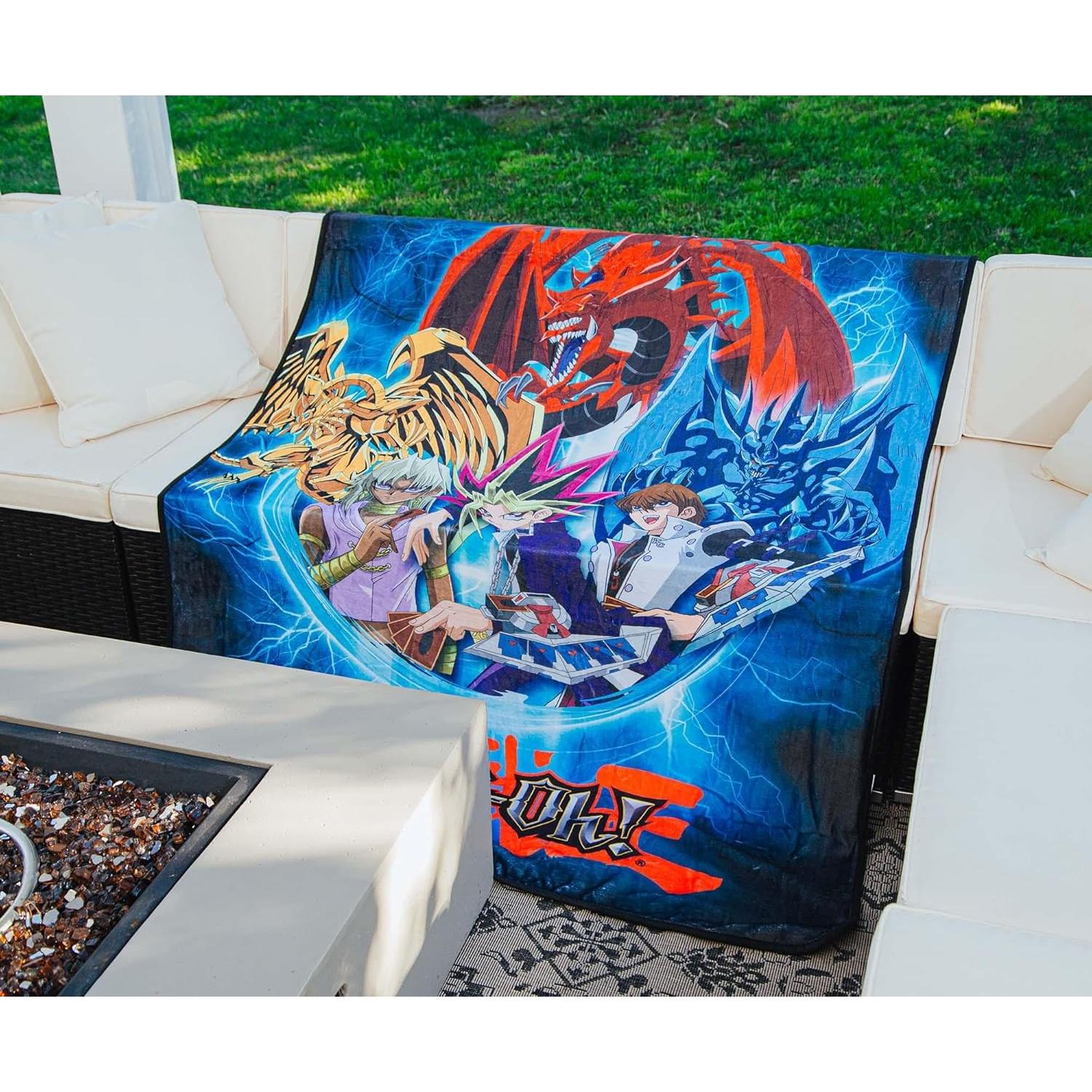 Manta de Felpa Yu-Gi-Oh! Surreal Entertainment 114x152 cm