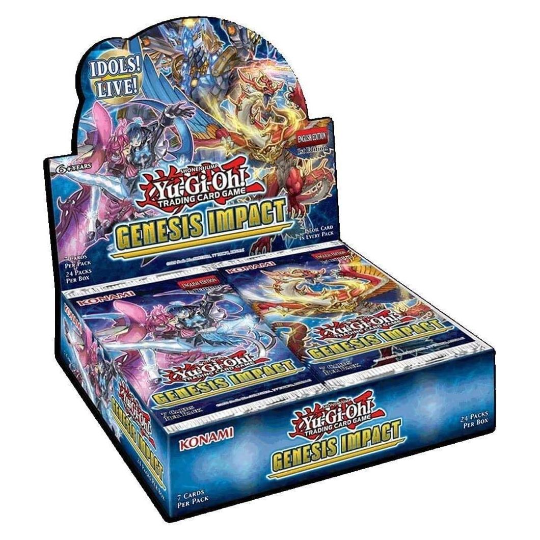 Mega Cartas Yu-Gi-Oh! Impacto Génesis Caja de Refuerzo 2020