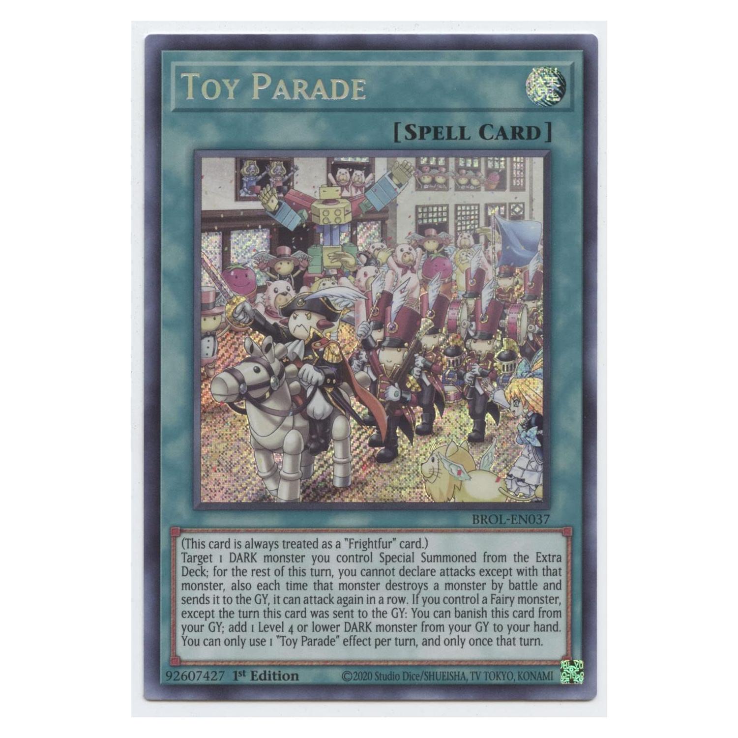 Toy Parade - BROL-EN037 - Secret Rare - 1st Edition