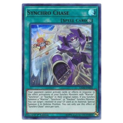 YU-GI-OH! Synchro Chase - LED6-EN026 - Ultra Rare - 1st Edition