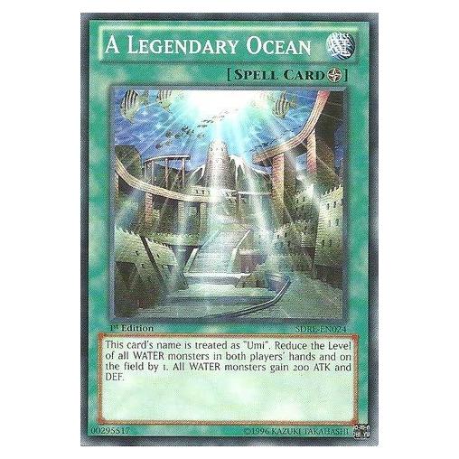Yu-Gi-Oh! - A Legendary Ocean (SDRE-EN024) - Structure Deck: Realm of The Sea Emperor - 1st Edition - Common