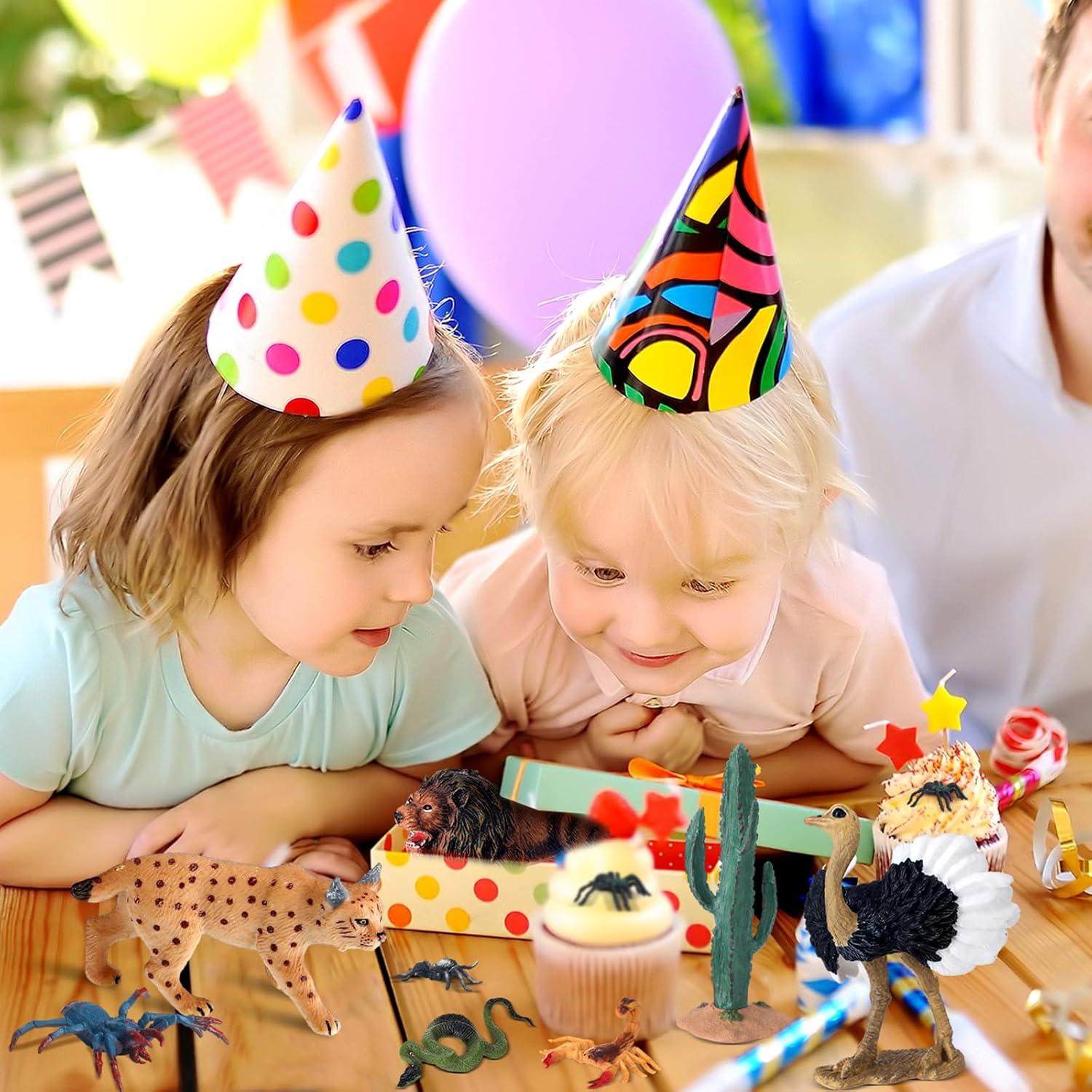 Juego de 25 Figuras de Animales del Desierto Jexine