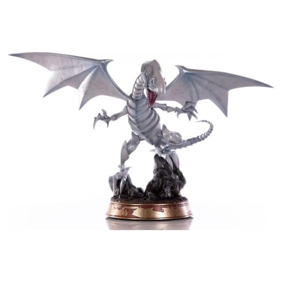 Estatua Dragón Blanco de Ojos Azules First4Figures 35 cm PVC