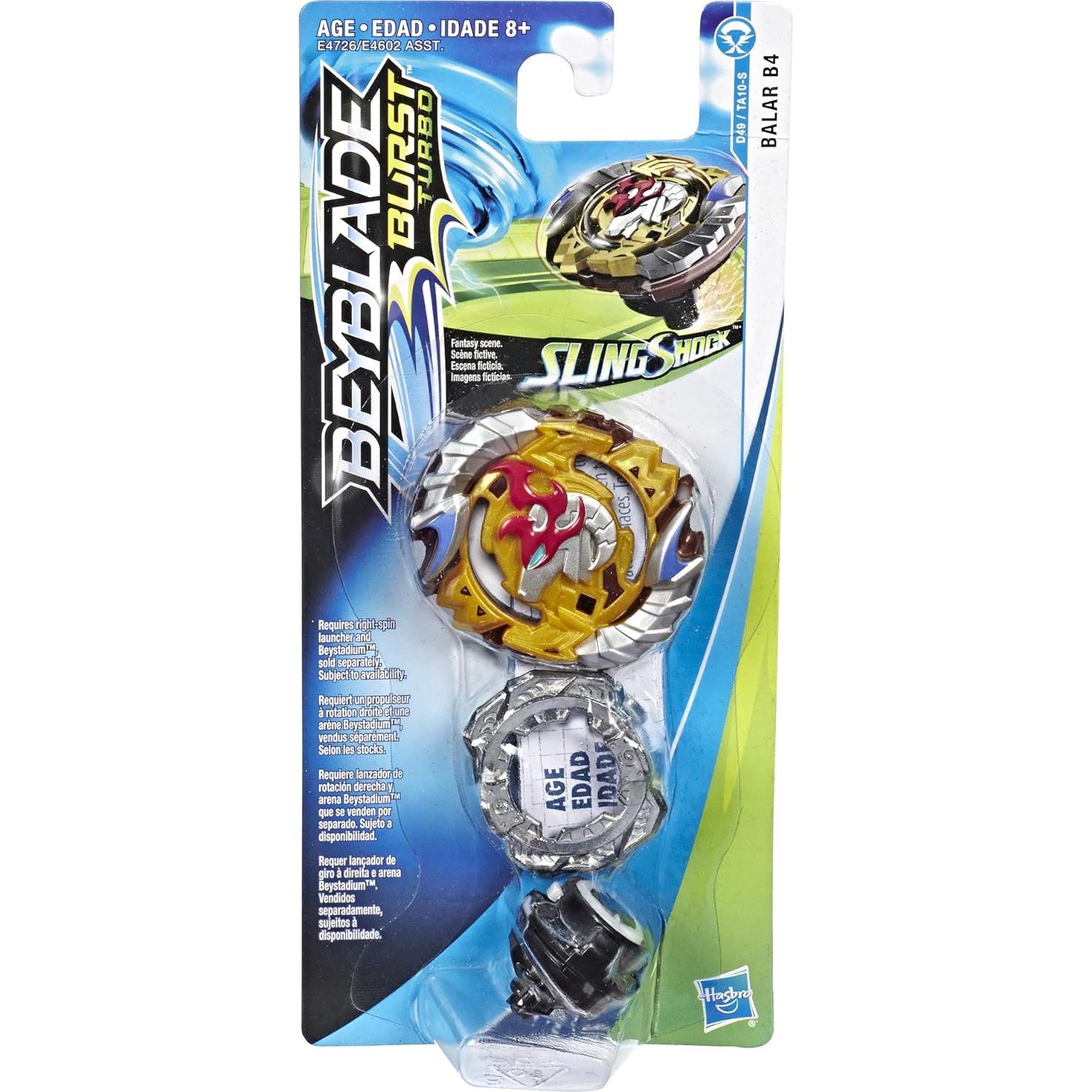 Beyblade Burst Turbo Slingshock Balar B4 Top de Batalla