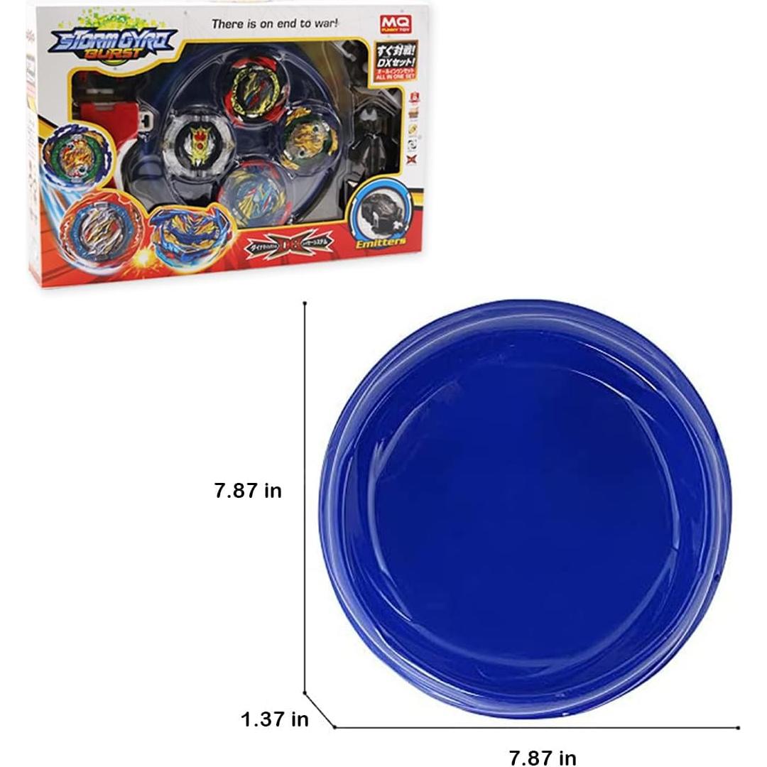 Conjunto Beyblade Estadio de Batalla Esste con 4 Trompos y 2 Lanzadores