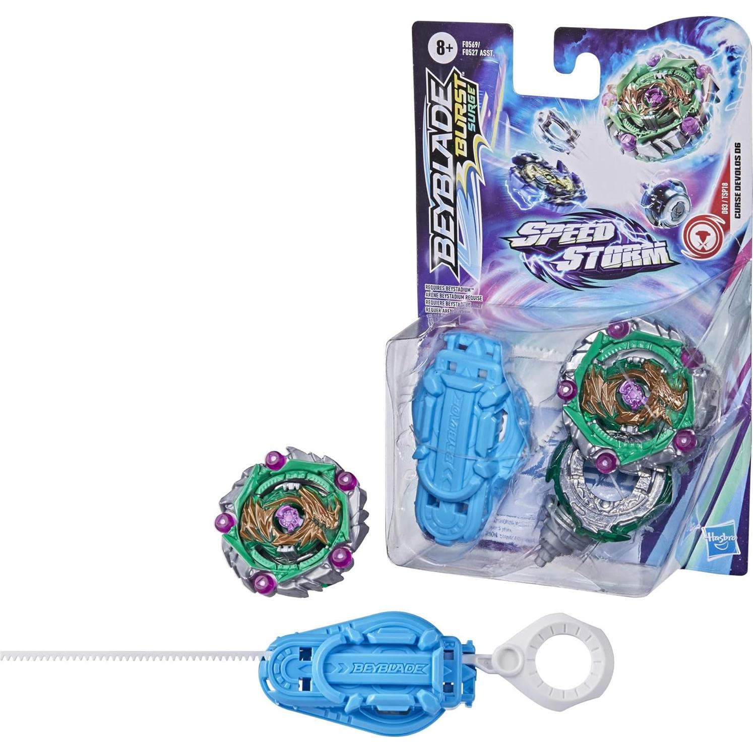Peonza Beyblade Burst Speedstorm Curse Devolos D6 - Hasbro
