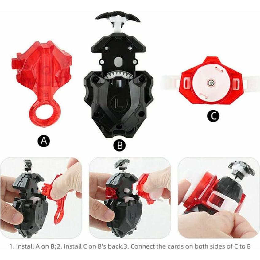 Conjunto Lanzador Bay Burst SUPERBLADE B-184 y B-153 para Niños