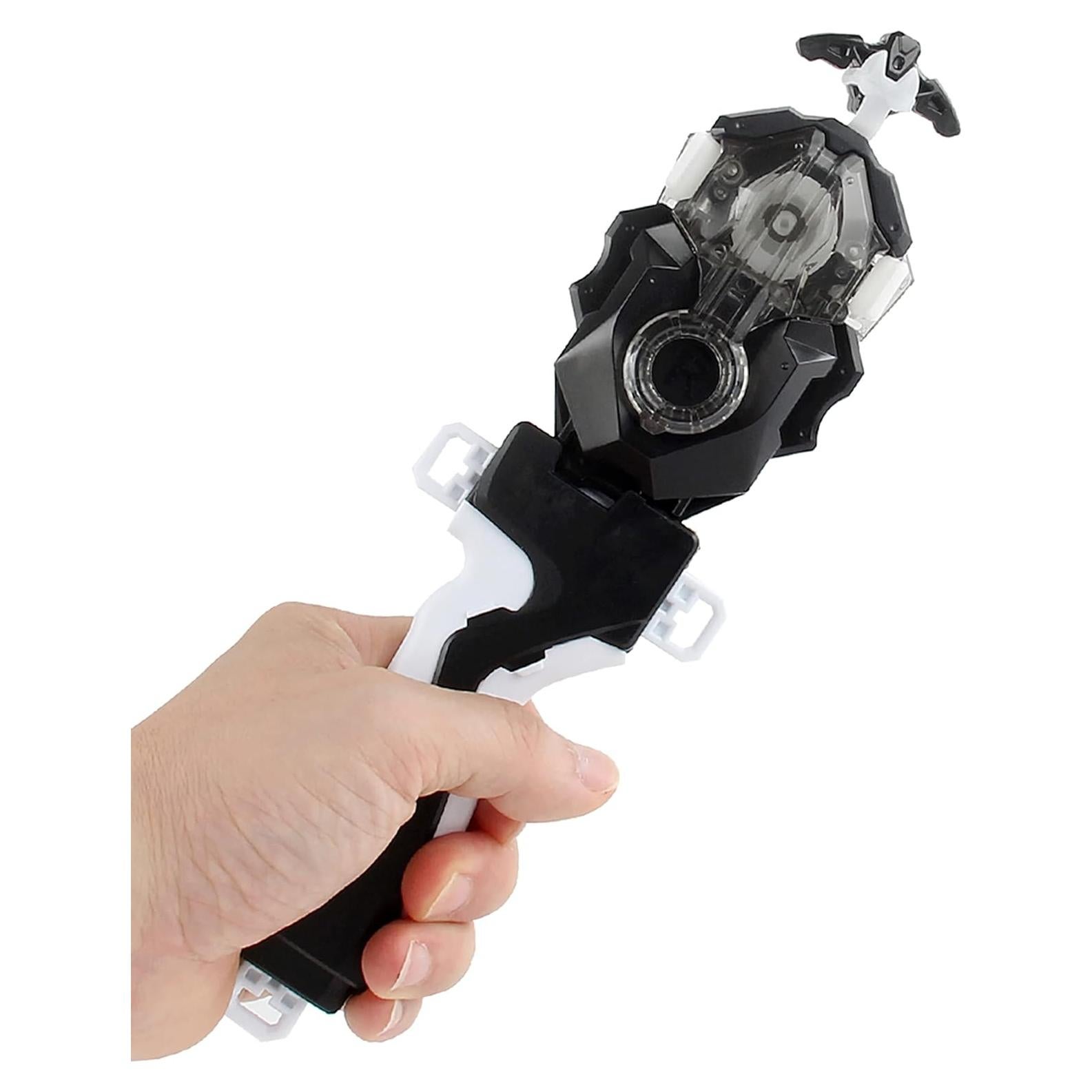 Bey Battling Tops Burst B-184 Lanzador Personalizado Negro